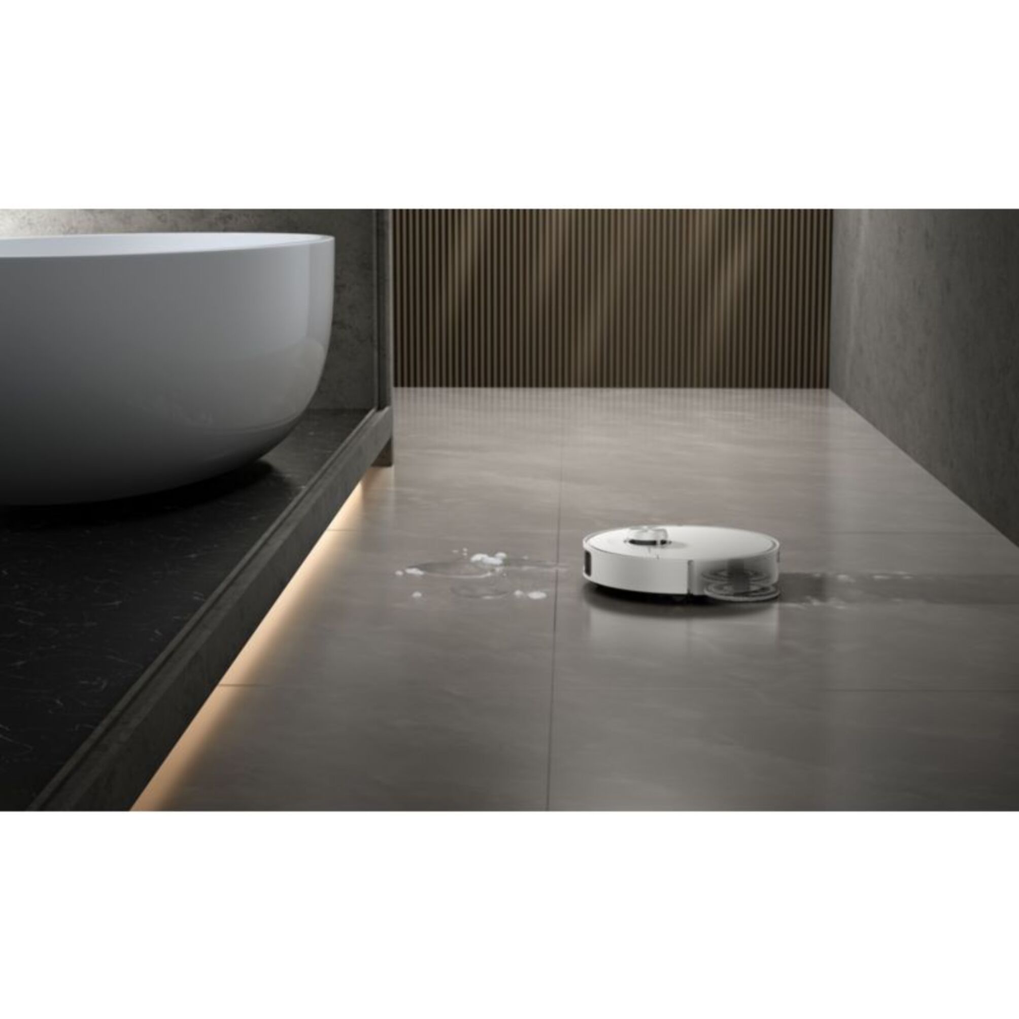 Robot Aspirateur Laveur DREAME MatriX10 Ultra blanc avec serpillères auto-interchangeables
