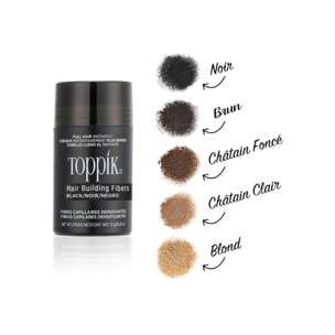 Fibre Capillaire Densifiante - Combles les Zones Clairsemées - Châtain Clair