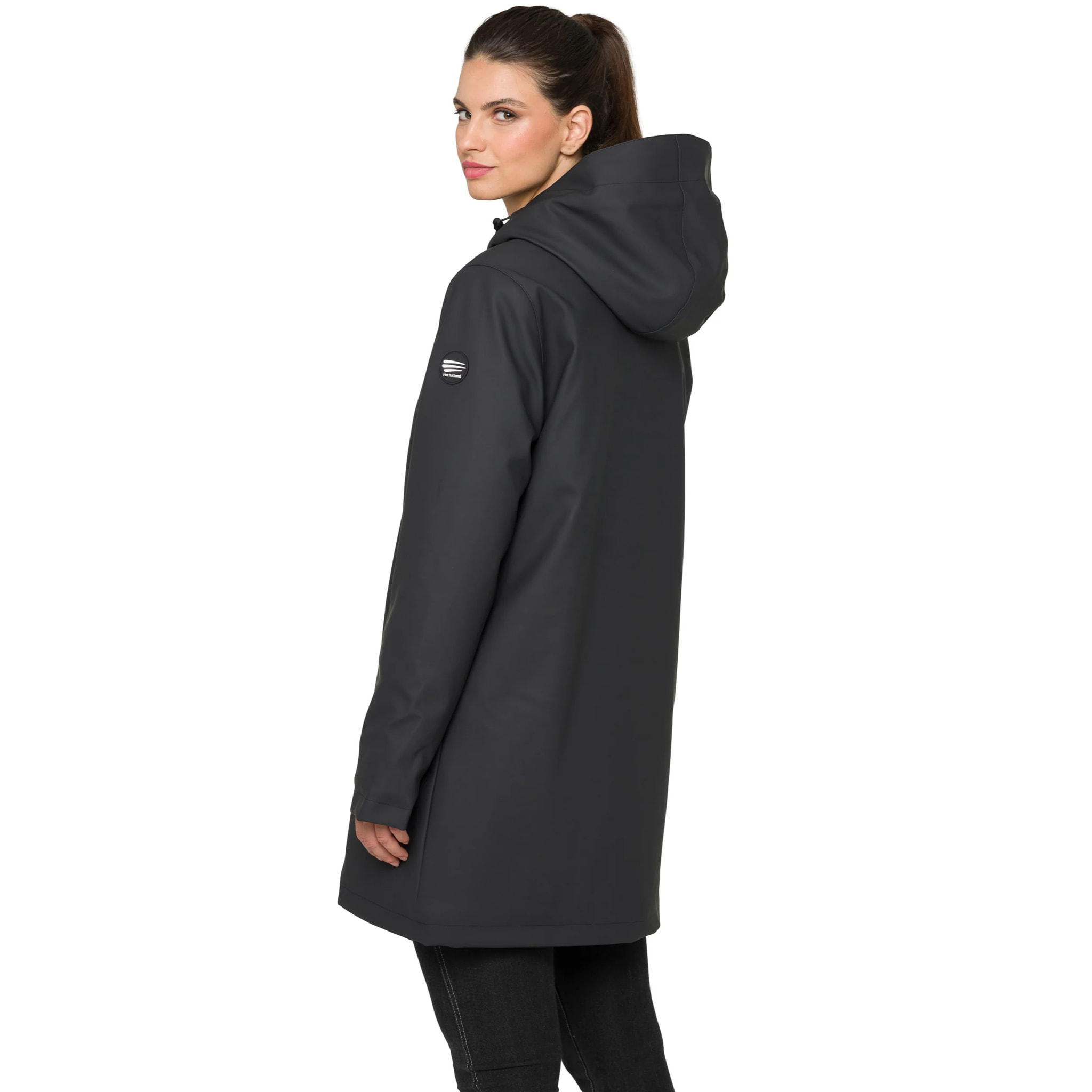 Parka YASMINE acolchada impermeable gris