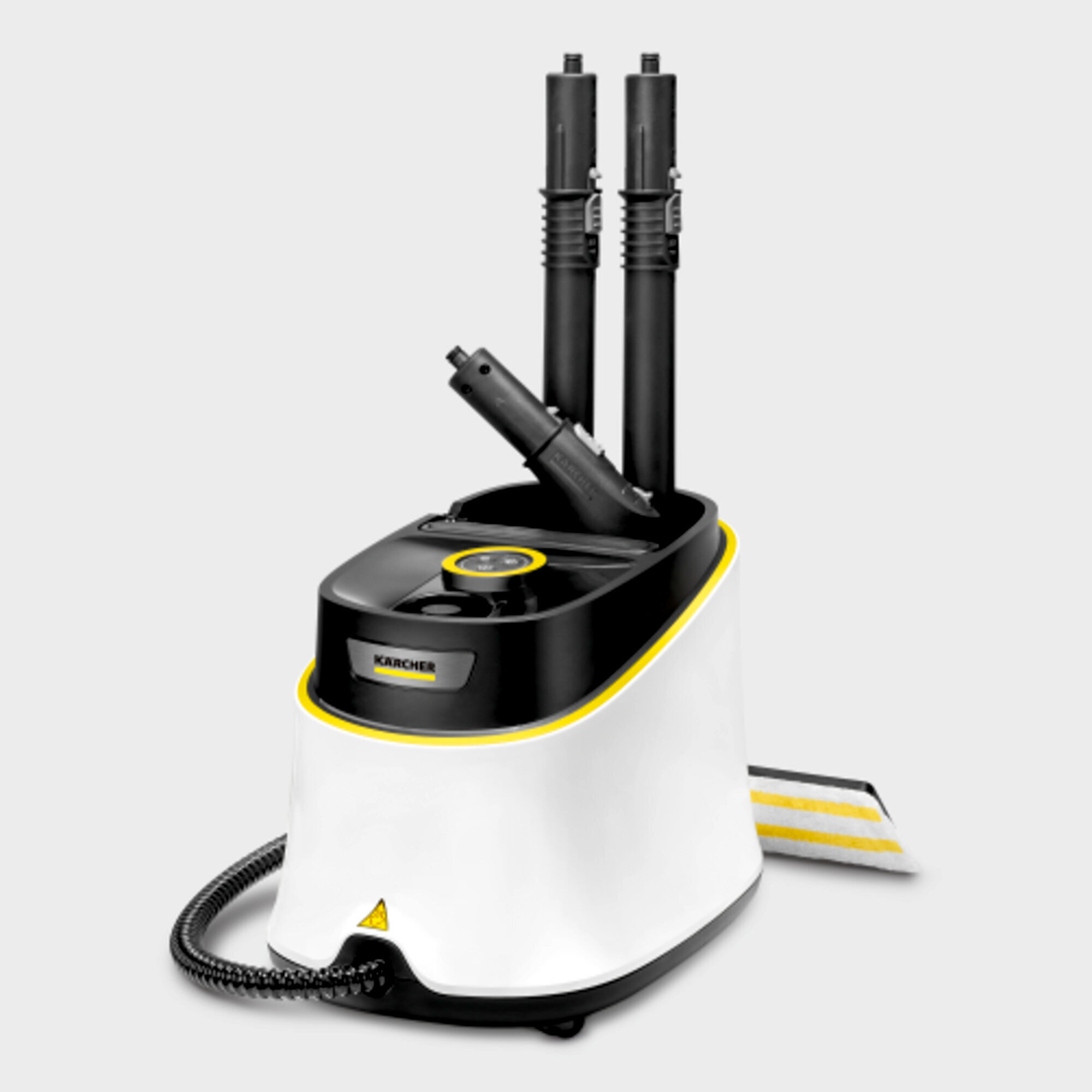 Nettoyeur vapeur Karcher SC 3 Deluxe Easyfix - Pression 3.5 bar- Débit vapeur 40 g/min- Temps de chauffe rapide- Kit sols Easyfix