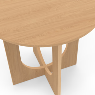Table à manger ronde Mathis Ø80cm