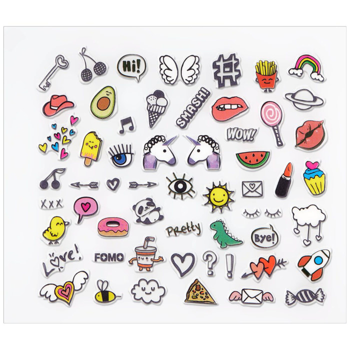 Happiness Looks Good On You Nail - Stickers pour Ongles