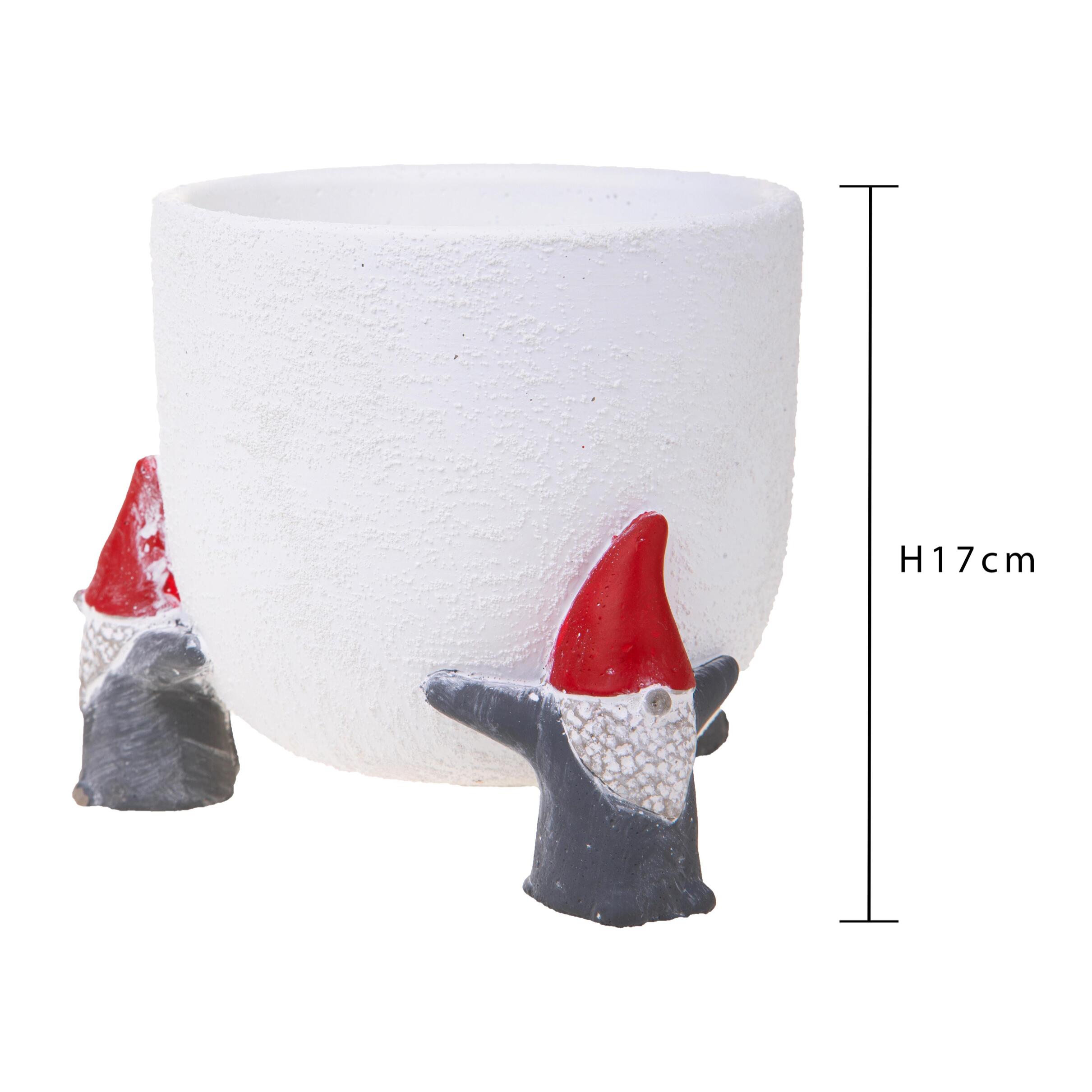 Cachepot con Elfi - Pezzi 2 - 21xH17x20cm - Bianchi Dino SpA