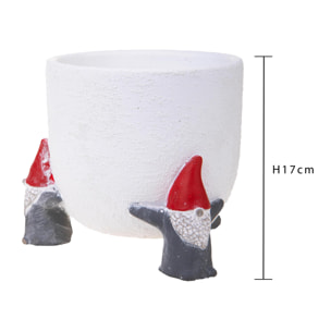 Cachepot con Elfi - Pezzi 2 - 21xH17x20cm - Bianchi Dino SpA