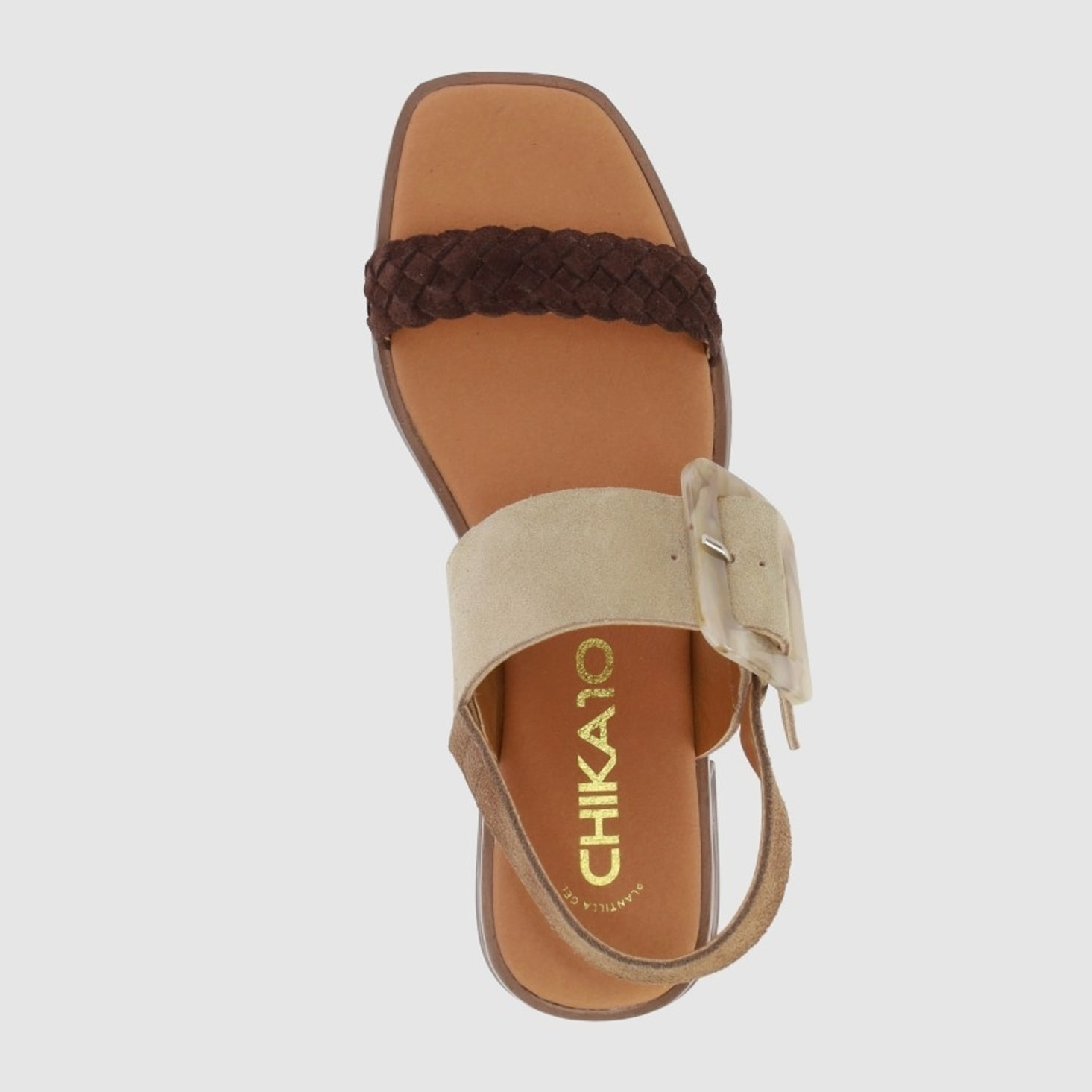 Sandalias de Serraje - Multi-Arena - Tacón: 4 cm