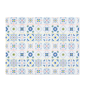 Nappe 140x180 cm Excelsa – Vietri Color, Coton Bleu