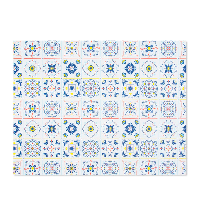 Nappe 140x180 cm Excelsa – Vietri Color, Coton Bleu
