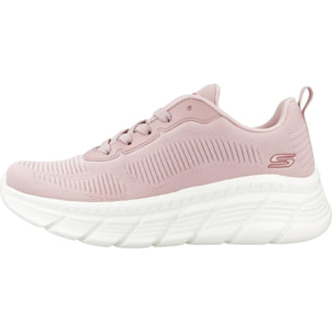 Sneakers De  Mujer Bobs B Flex Hi Flying Hi Rosa