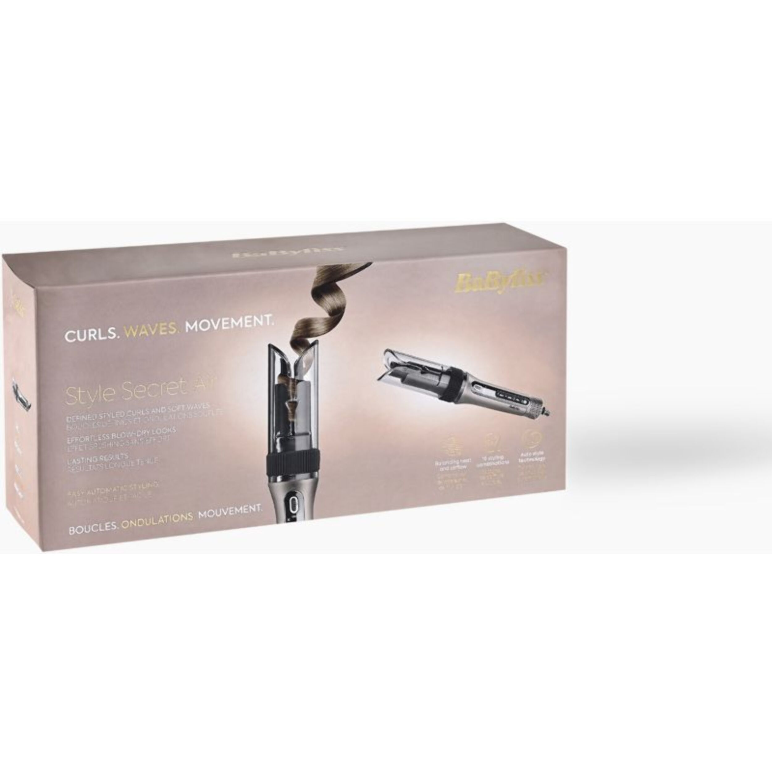 Fer à boucler BABYLISS automatique Style Secret Air C6688E