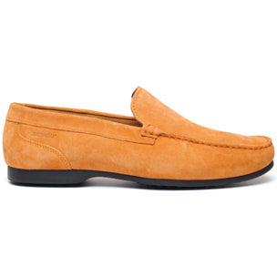 Mocassini Sebago Uomo Arancione SULLIVAN SUEDE