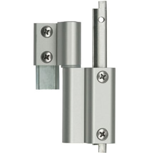 Paire de paumelle centrale Galicube FAPIM NJ aspect inox - 1409A-NJ