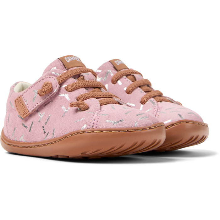 Sneakers - CAMPER Peu Cami - Rosa - Pelle scamosciata