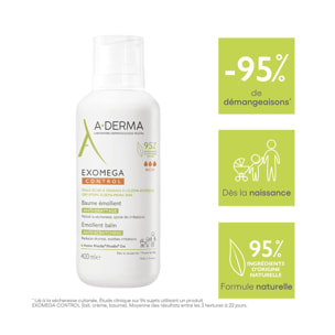 Exomega Control - Baume Emollient Anti-Grattage 400 ml