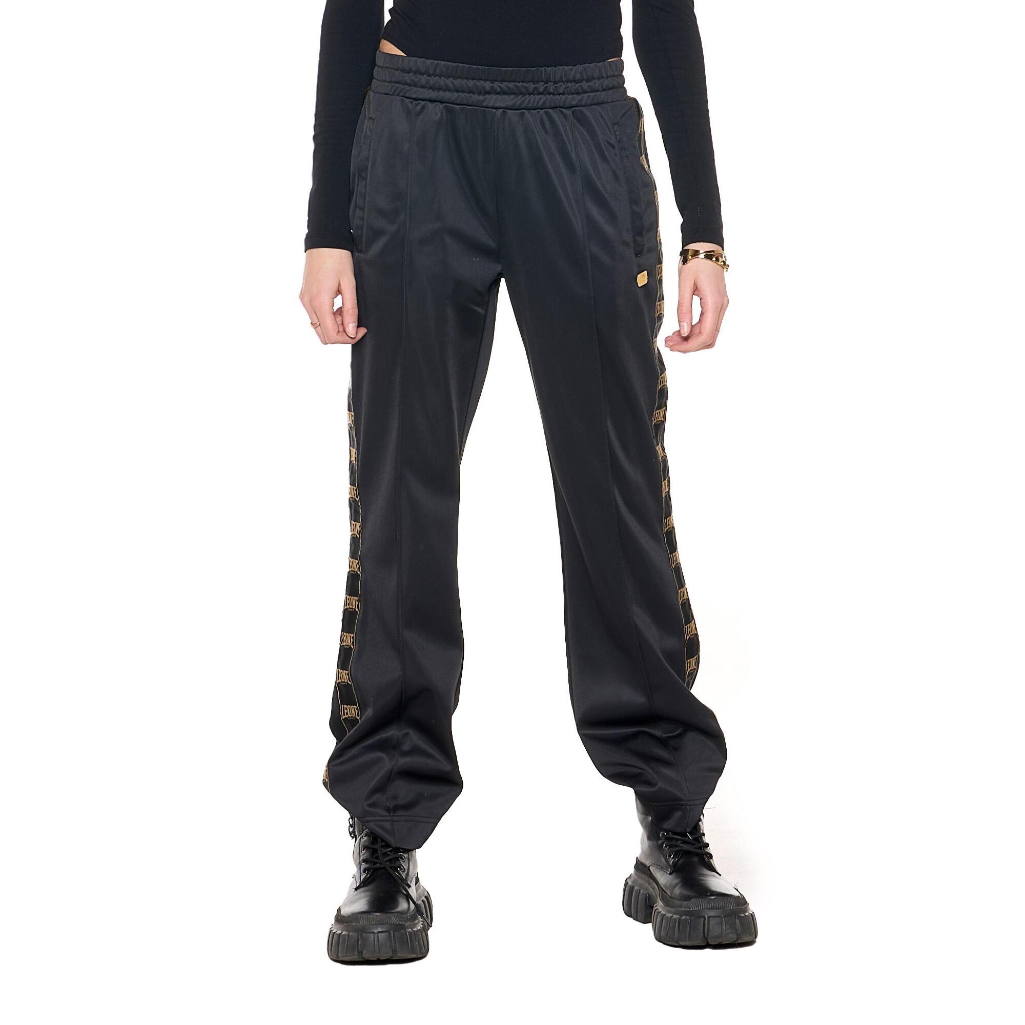 Pantalone sportivo da donna invernale con bande verticali 'Authentic Gold'