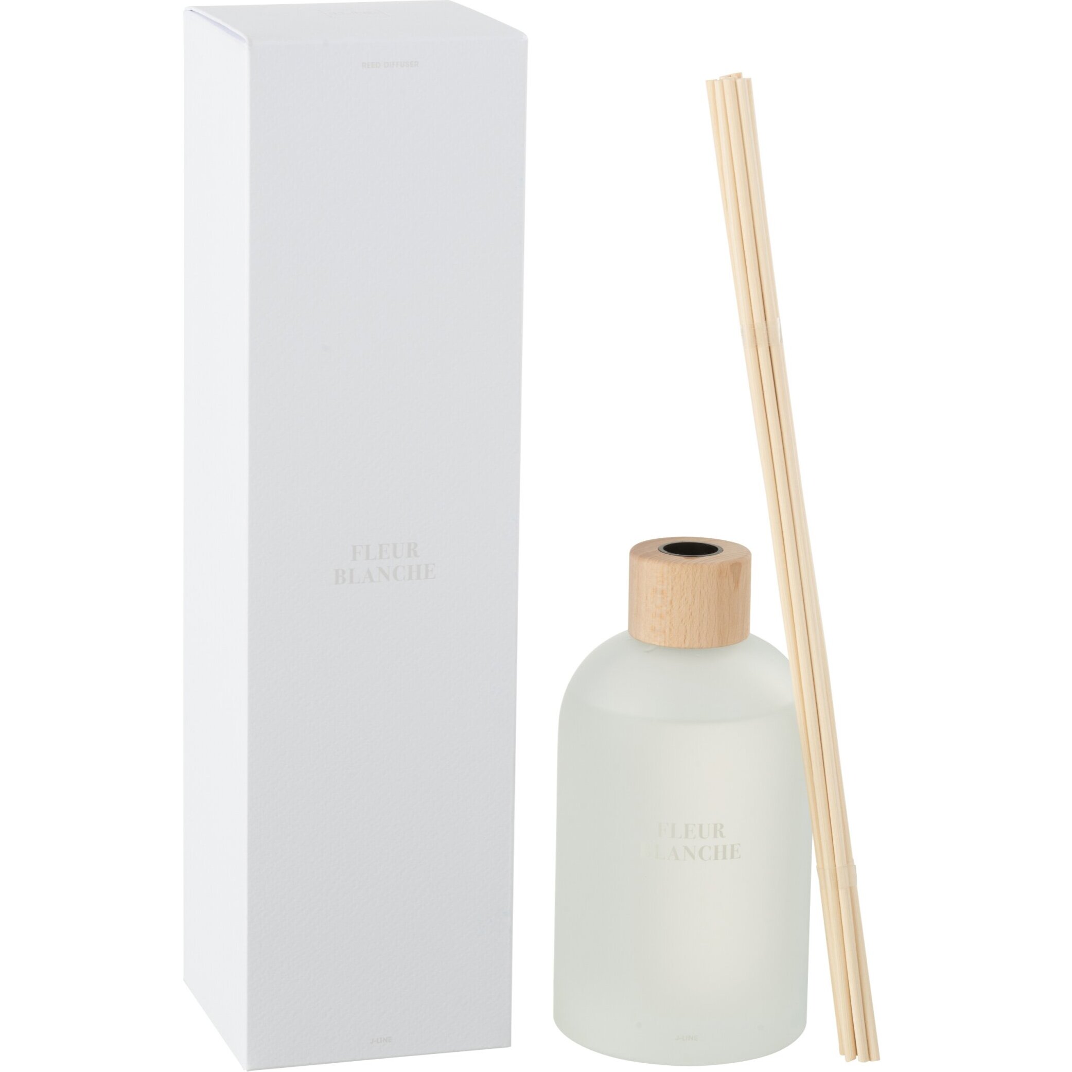 J-Line Bâtonnets parfumés Accords Essentiels - Fleur Blanche - blanc - 250ml