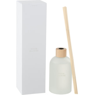 J-Line Bâtonnets parfumés Accords Essentiels - Fleur Blanche - blanc - 250ml