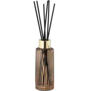 J-Line Bâtonnets parfumés Nordic Vetiver - verre - ambre - small