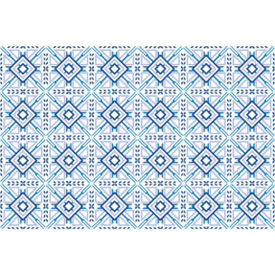 Stickers muraux - Sticker Mural Carrelage adhésif Cuisine Salle de Bain - 24 STICKERS CARRELAGES AZULEJOS PAULA