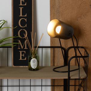 Lampe à poser Faro noir H30cm