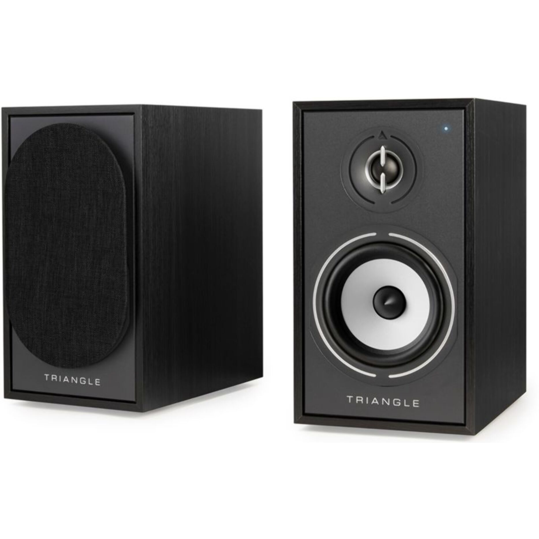 Enceinte bibliothèque active TRIANGLE BR02 Connect Noir