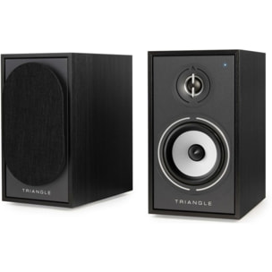 Enceinte bibliothèque active TRIANGLE BR02 Connect Noir