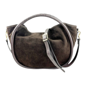 Bolso Hobo Cheval Firenze Grace Mini F/W Marrón Oscuro