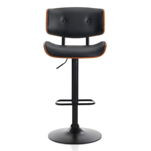 Tomasucci Tabouret noir d'Uppsala