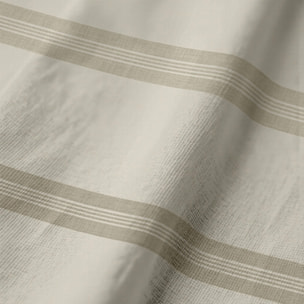 Chemin de table 100% coton Nua Beige 50x150 cm