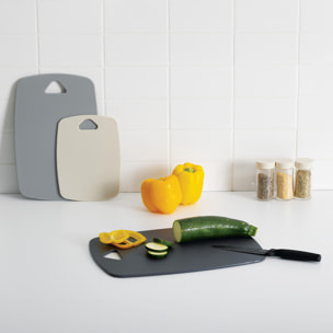 3 planches à découper en plastique 35x25cm