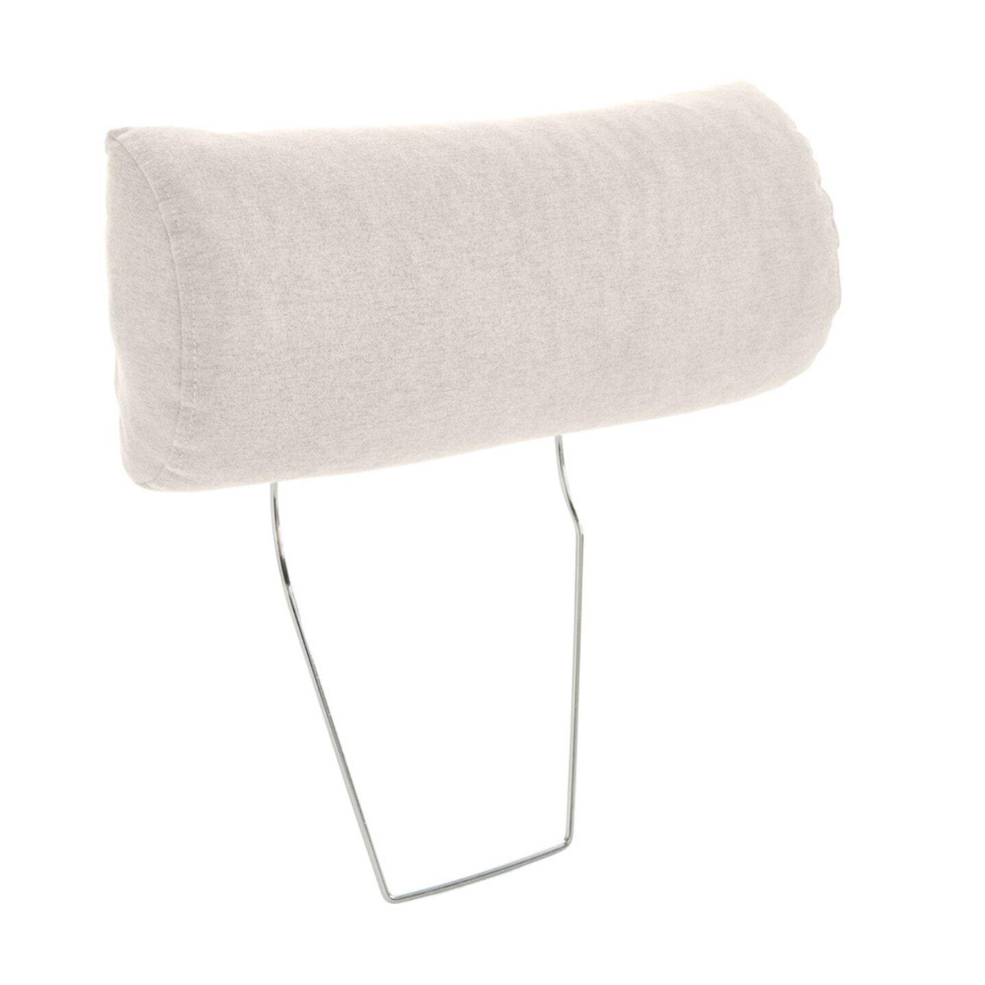Barrie - canapé d'angle réversible 4 places avec têtière amovible en tissu - Beige