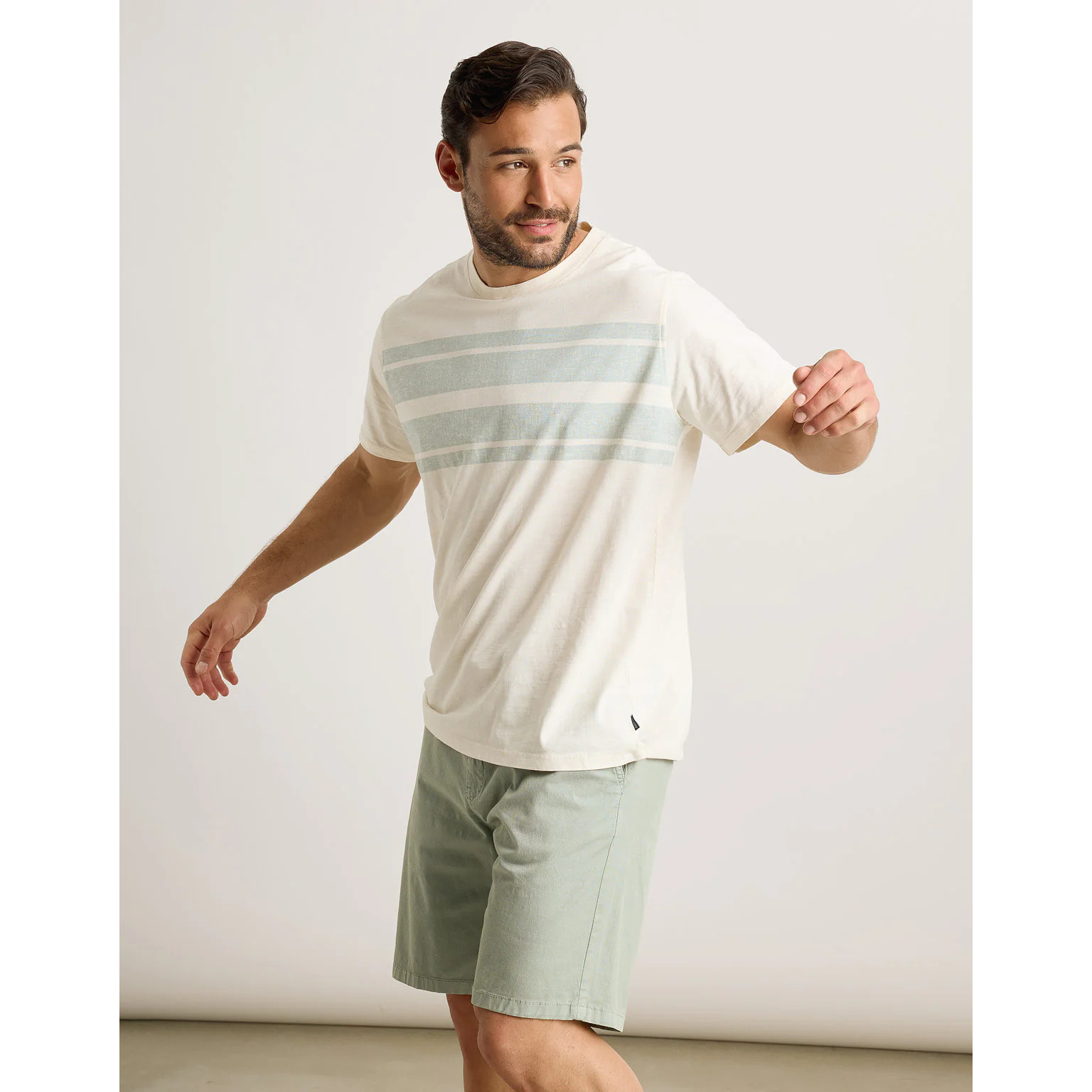 Camiseta Manga Corta Azul Celeste - Foilmil