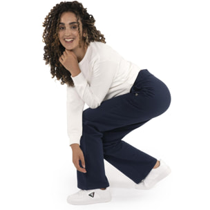 Pantaloni sportivi a palazzo invernali da donna "Never Without"