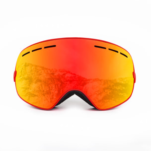 GAFAS DE SKI OCEAN CERVINO de color Rojo