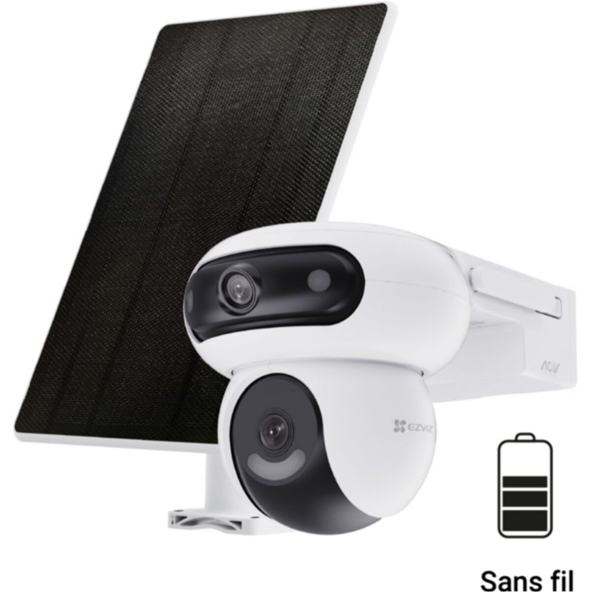 Caméra de surveillance EZVIZ HB90 2k+ + 8W panneau solaire