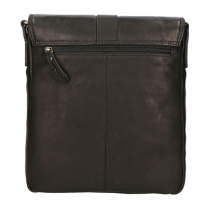 Borsa a tracolla  da uomo In Vera pelle Made in Italy 25x28x6 cm