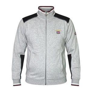 Tuta Uomo ADMIRAL Cotone Felpato Full Zip e Cappuccio