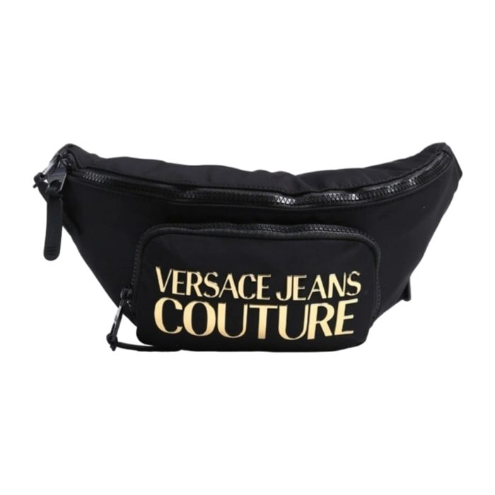 Versace Jeans Couture parche con logo con cremallera cinturón bolso