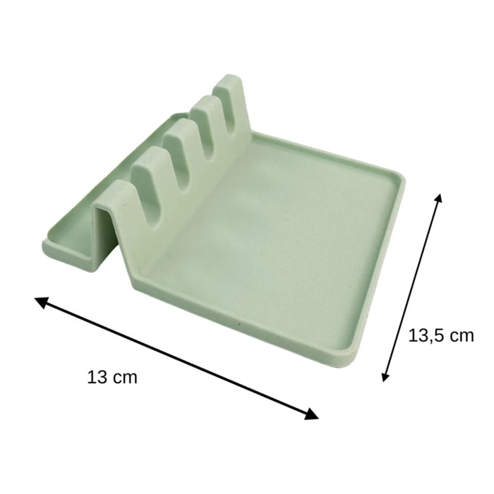 Support à spatule en Silicone Vert Fackelmann OCEAN