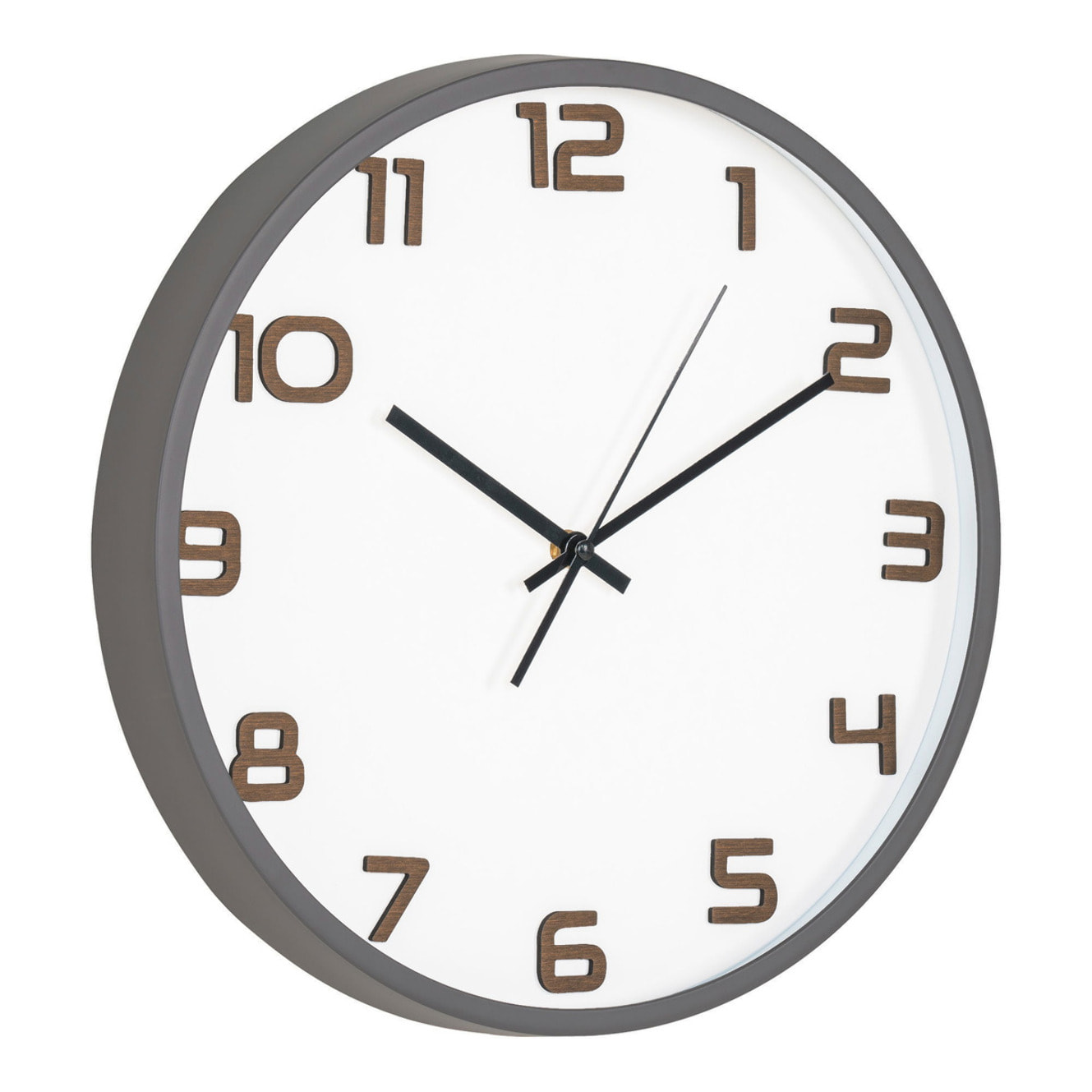 Orologio da parete Greenwich grigio silenzioso ø35 cm