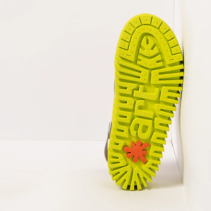 Sandalia de cuña 1574 NAPPA CREAM-PISTACHO/BRIGHTON color Cream-pistacho