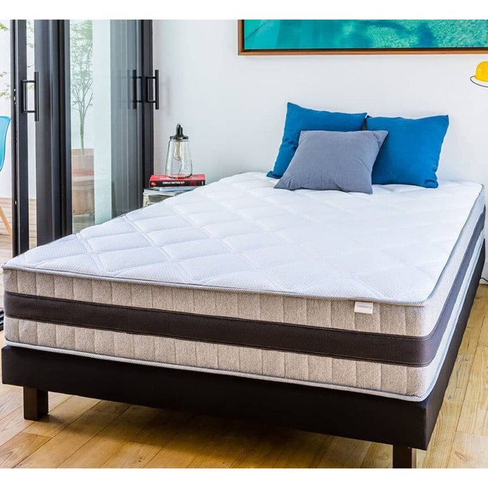 Matelas mémoire De Forme - Mousse Ergo 25cm - MEMO LUXE