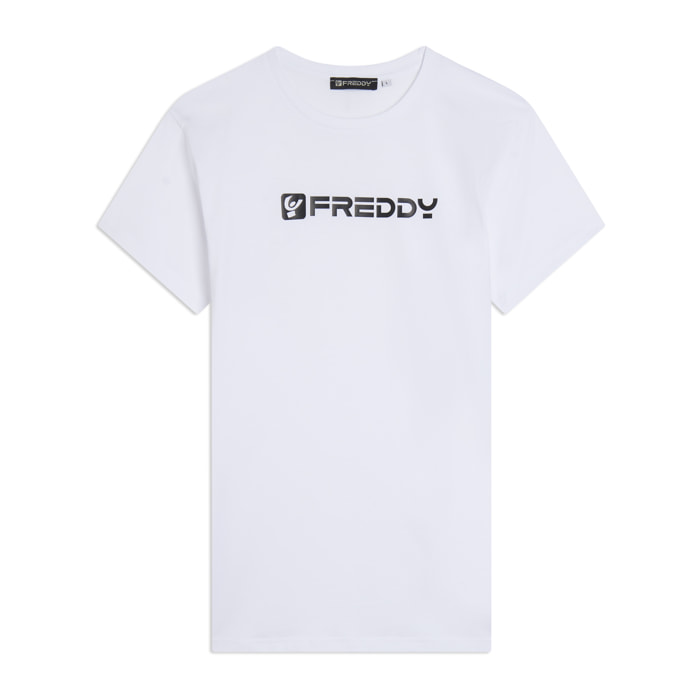 T-shirt basic uomo in 100% cotone Freddy