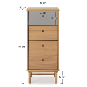 SINFONIER MAGNUS 4C ROBLE/GRIS