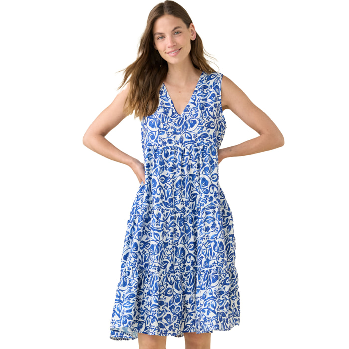 Abitino donna estivo in viscosa articolo azule. Noidinotte