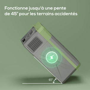 Glacière électrique voiture à compression 16,3L - réfrigérateur voiture congélateur 12/24V 60W max 2 modes gris vert