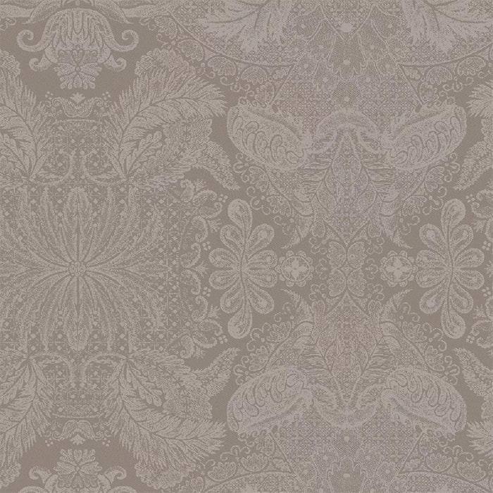 Serviette pur coton motif jacquard beige Mille isaphire beige