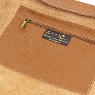 Alia bolso de hombro mujer. Piel auténtica Dollaro.