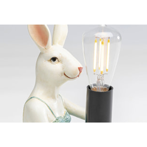 Lampe lapine en robe Kare Design