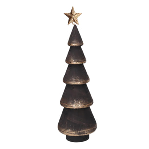 Albero in legno nero cmø8h30