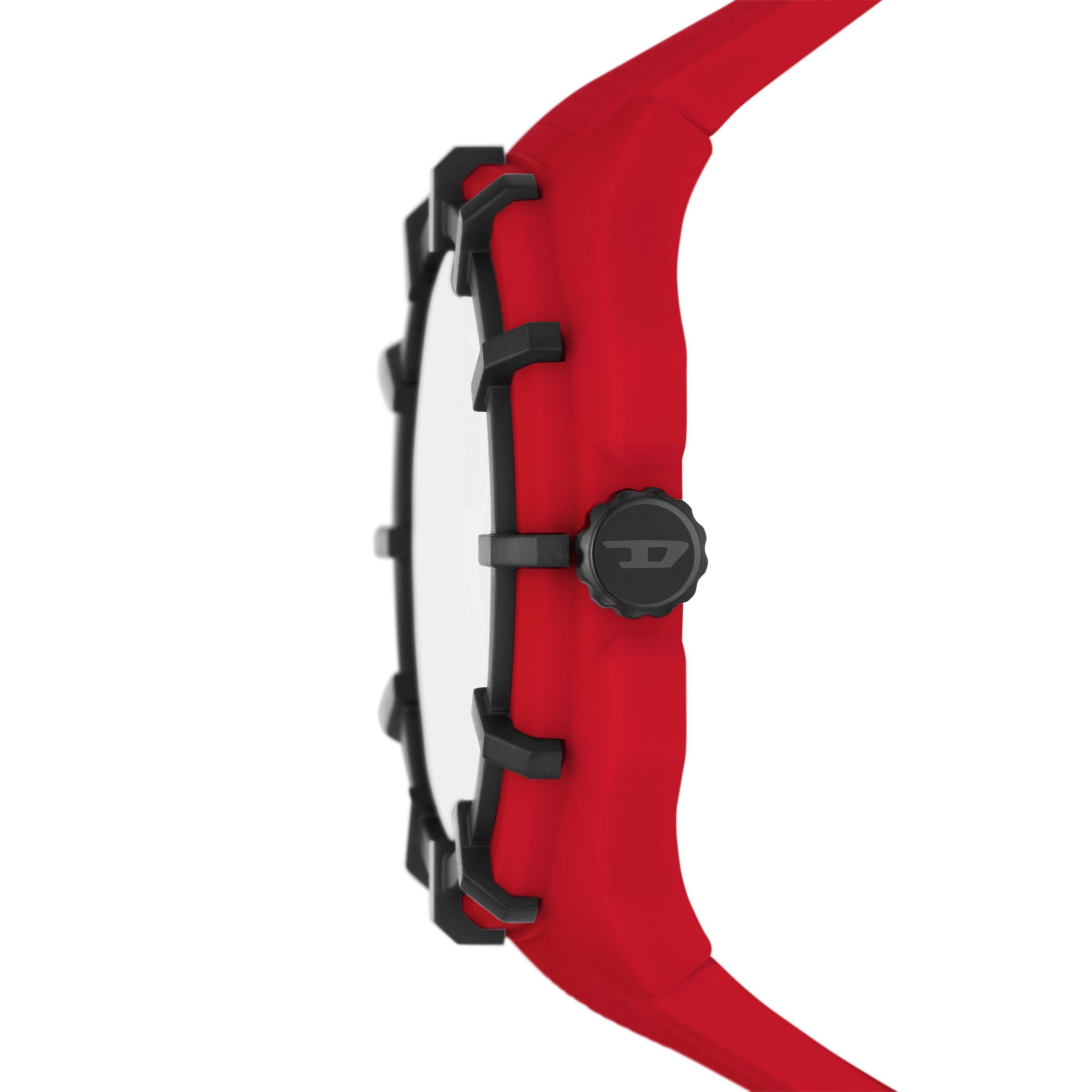 Orologio Diesel FRAMED Silicone Rosso